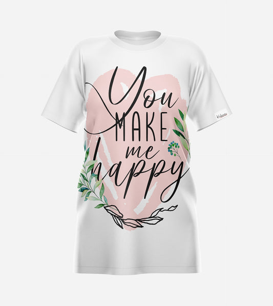 Mom T-Shirt "You Make Me Happy"